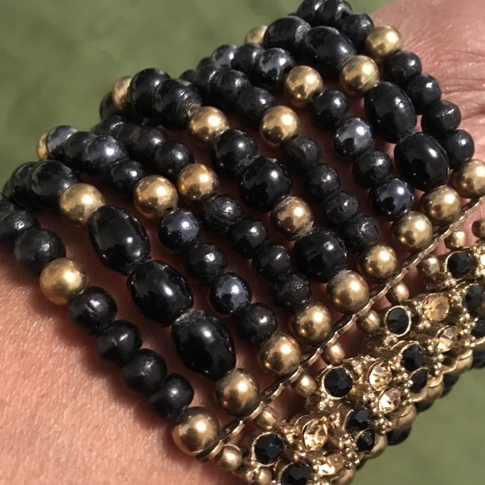 Macy’s Beaded Stretch Cuff